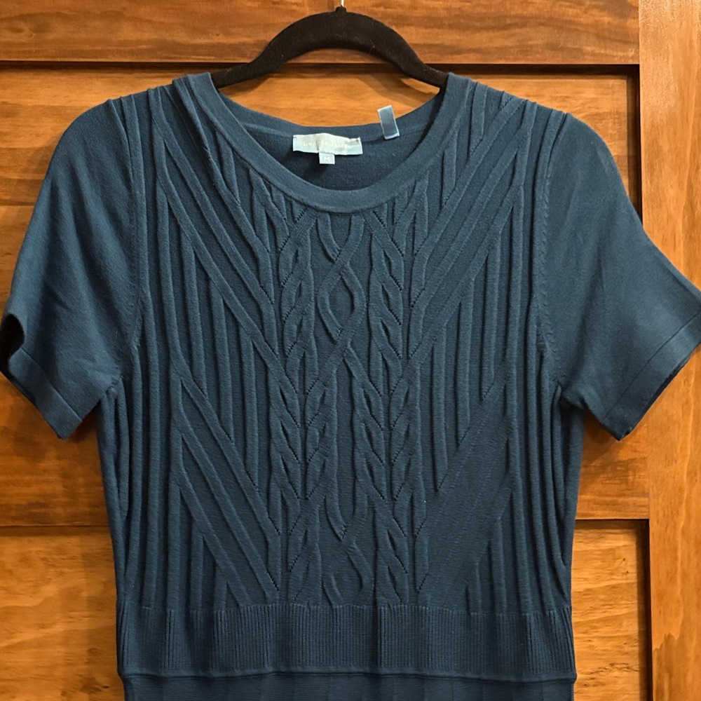 Draper James Teal Short Sleeve Tee